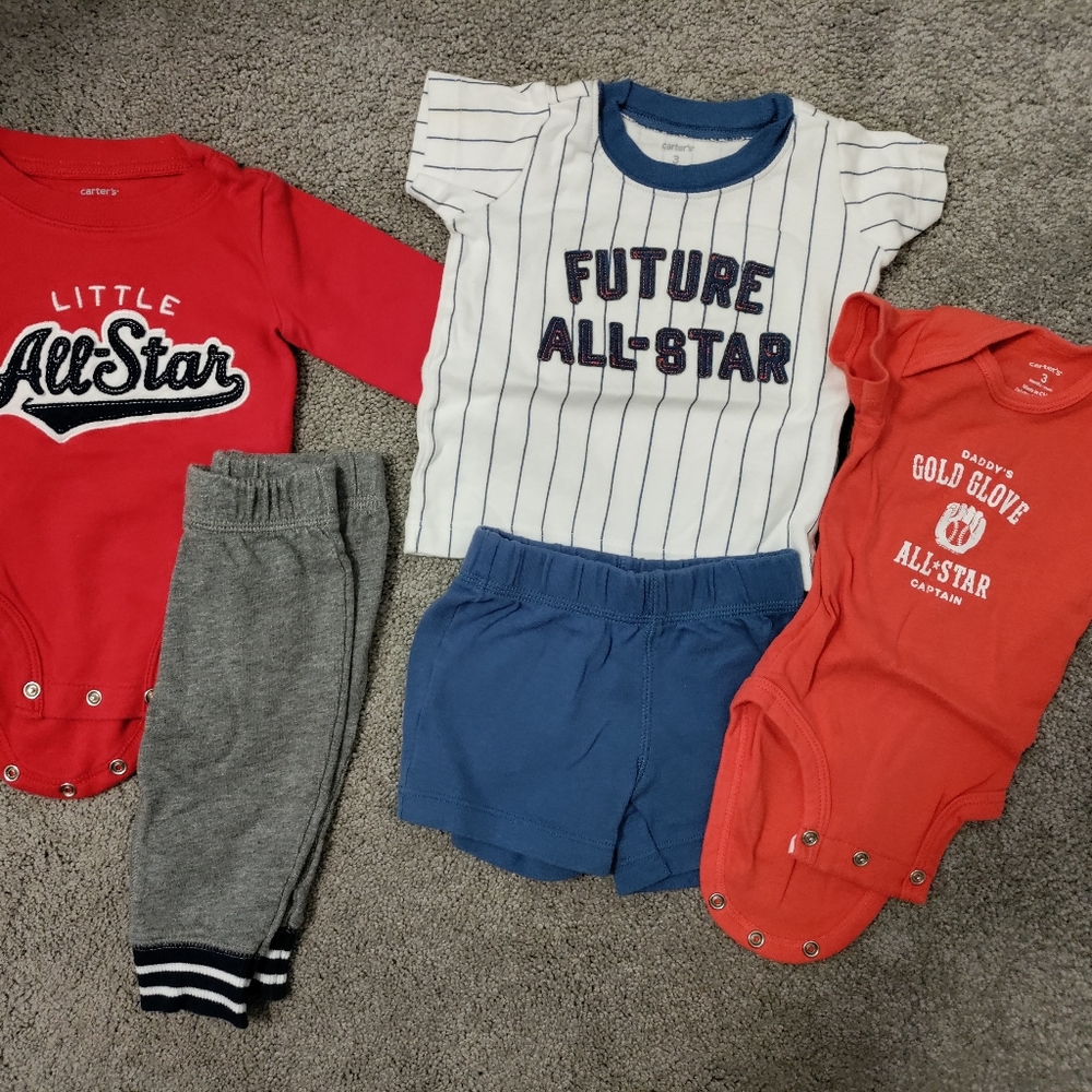 Carter's baseball set